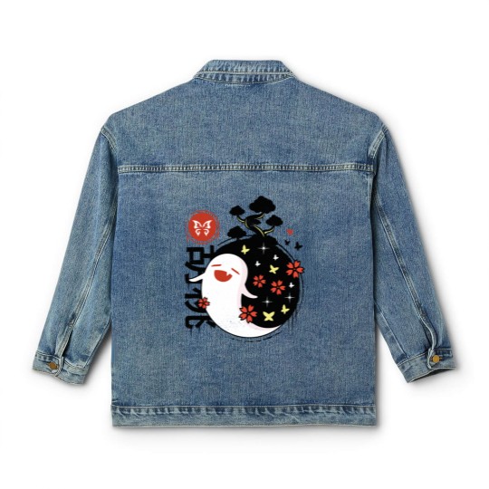 Discover Hu Tao Ghost - Genshin Impact - Classic Women's Denim Jackets