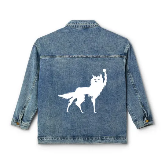 Discover Fantastic Mr Fox - Wolf - Canis Lupus - Simple - Fantastic Mr Fox - Classic Women's Denim Jackets