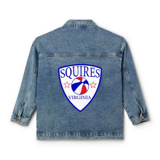 Discover Defunct Virginia Squires ABA Basketball - Virginia - Classic Women's Denim Jackets