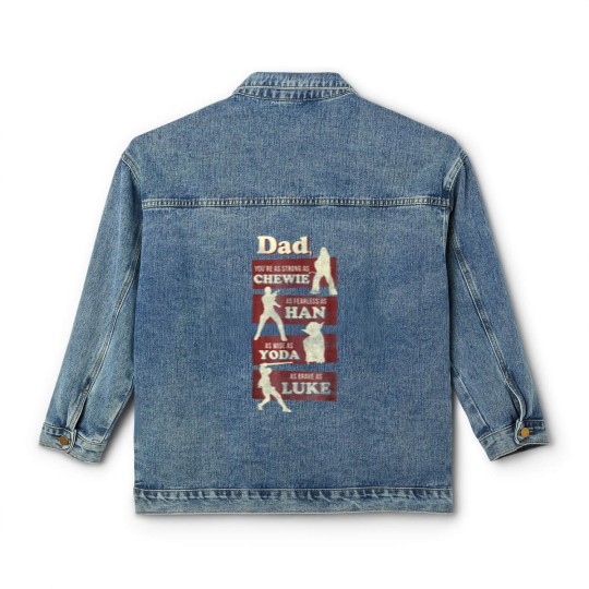 Discover NEW Dad You Are As Strong As Graphic Classic Women's Denim Jackets
