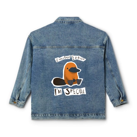 Discover  - I'm Special Platypus - Cute Weird Animal - Platypus - Classic Women's Denim Jackets
