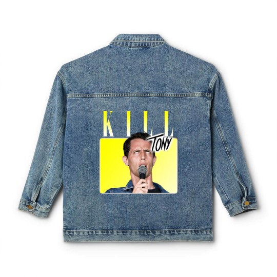 Discover Kill Tony 90's Style Throwback - Comedy Podcast - Classic Women's Denim Jackets