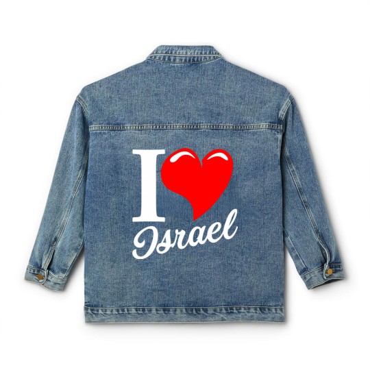 Discover I love Israel - Israel - Classic Women's Denim Jackets