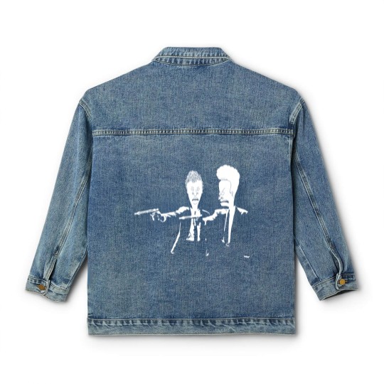 Discover Beavis And Butthead Pulp Fiction - Beavis And Butthead - Classic Women's Denim Jackets