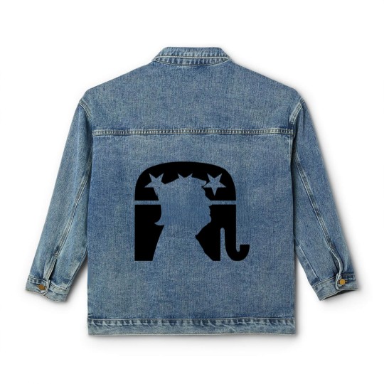Discover president Donald Trump Classic Women's Denim Jackets