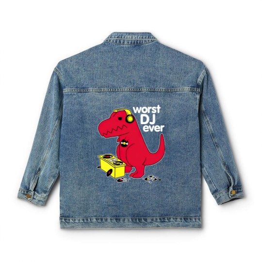 Discover Worst DJ Ever Classic Women's Denim Jackets