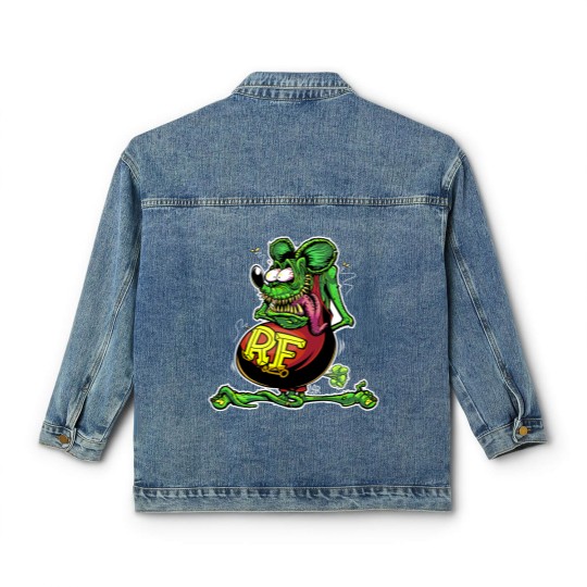 Discover Bootleg Ratfink - Rat Fink - Classic Women's Denim Jackets