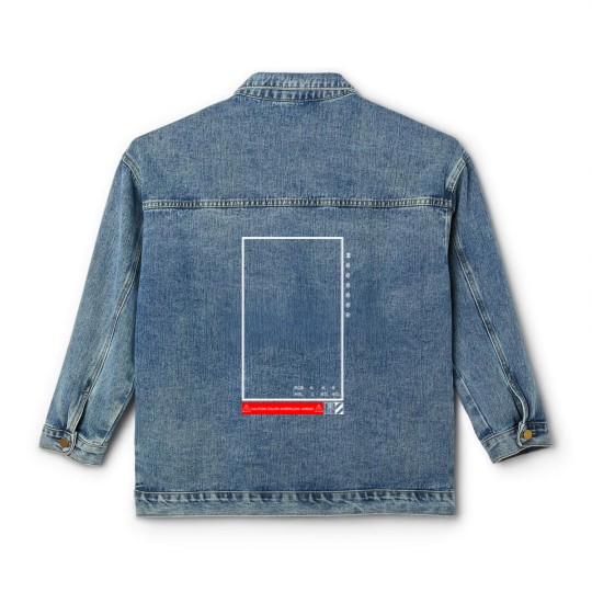 Discover Black Overflow - Techwear - Classic Women's Denim Jackets