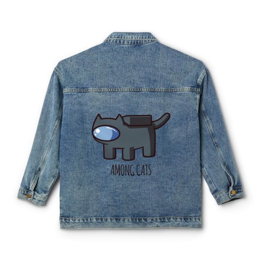 Discover Among Us black cat - Among Us - Classic Women's Denim Jackets