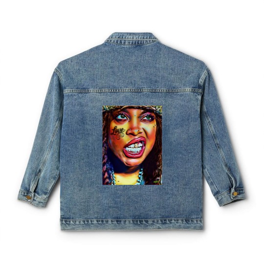 Discover Badu - Erykah Badu - Classic Women's Denim Jackets