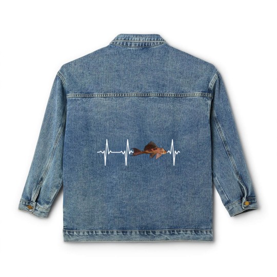 Discover Plecostomus Heartbeat Classic Women's Denim Jackets