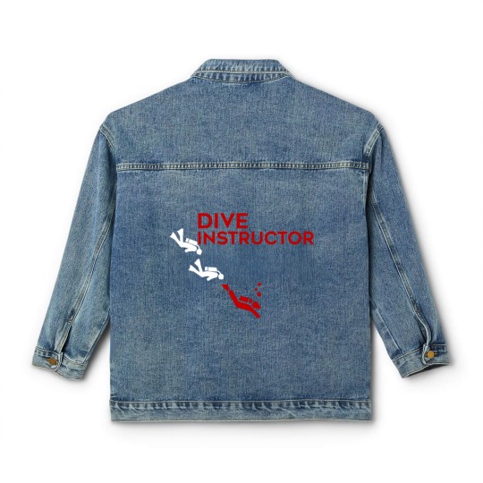 Discover Dive Instructor - Dive Instructor Classic Women's Denim Jackets
