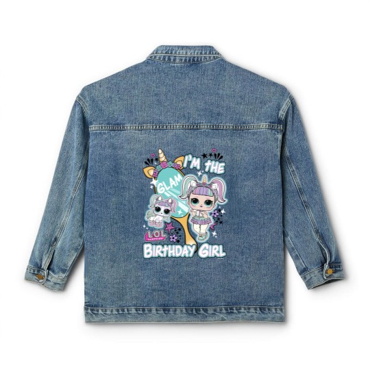 Discover LOL Surprise I'm The Glam Birthday Girl Classic Women's Denim Jackets