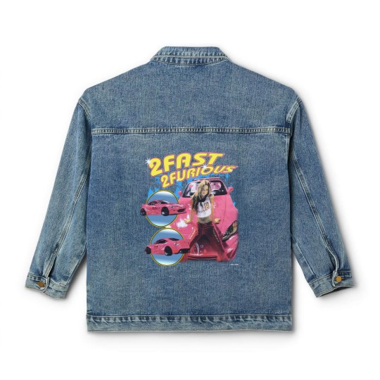 Discover Vintage Suki Fast and Furious , bootleg raptees 90s Classic Women's Denim Jackets
