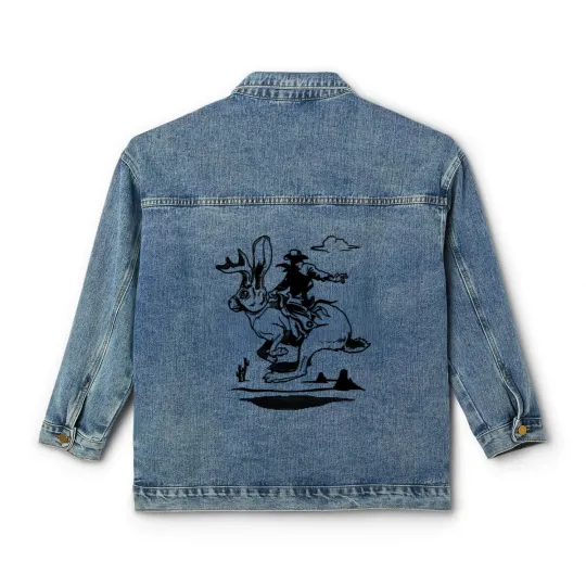 Discover Jackalope Bronco Classic Women's Denim Jackets
