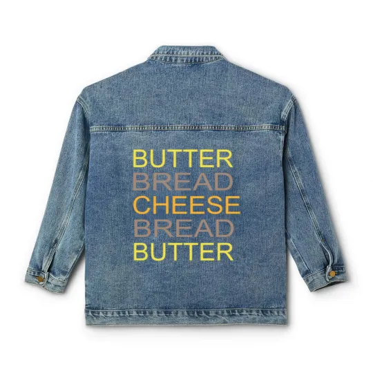 Discover Butter Bread Cheese Classic Women's Denim Jackets