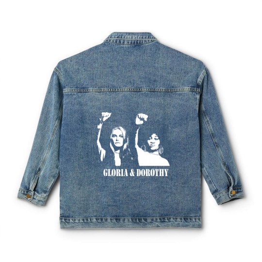 Discover GLORIA & DOROTHY Stencil - Feminism - Classic Women's Denim Jackets