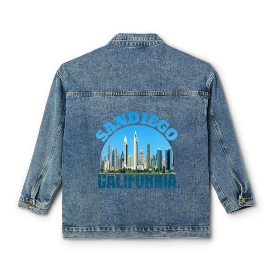Discover San Diego California Classic Women's Denim Jackets