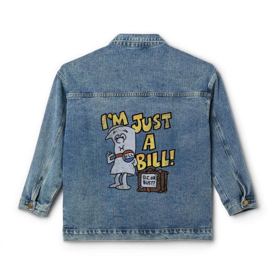 Discover Schoolhouse Rock I'M Just A Bill Classic Women's Denim Jackets