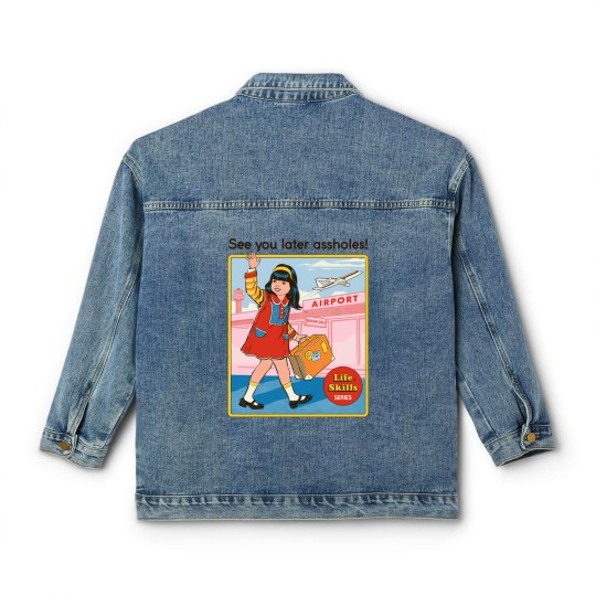 Discover See You Later - Funny - Classic Women's Denim Jackets