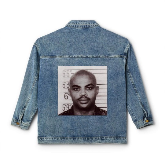 Discover Charles Barkley Mugshot Classic Women's Denim Jackets