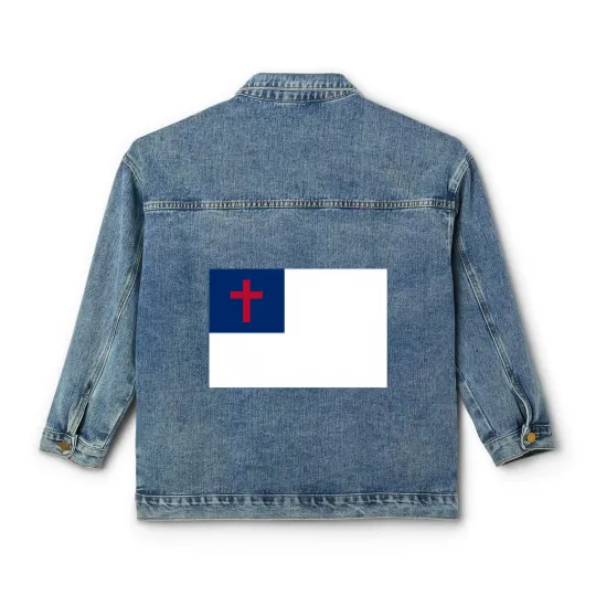 Discover Christian Flag Classic Women's Denim Jackets