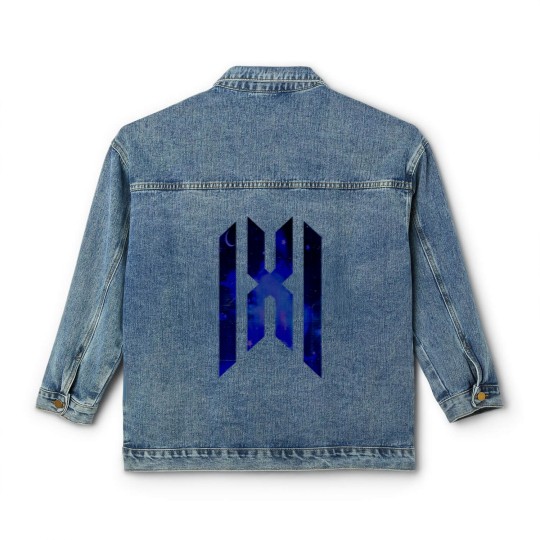 Discover Monsta X Logo Night Sky - Monsta X - Classic Women's Denim Jackets