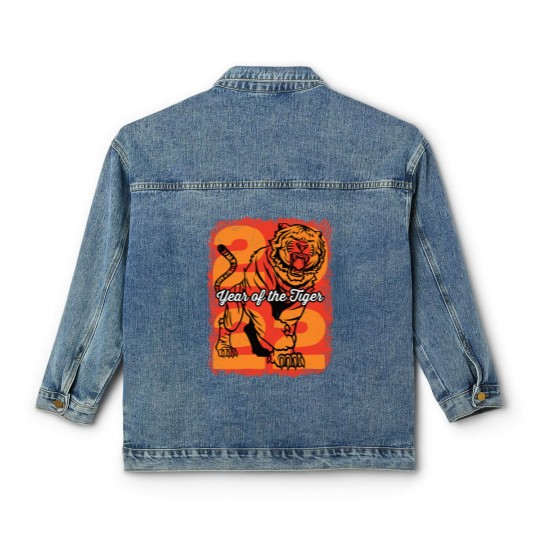 Discover Year of the Tiger 2022 - Year Of The Tiger - Classic Women's Denim Jackets