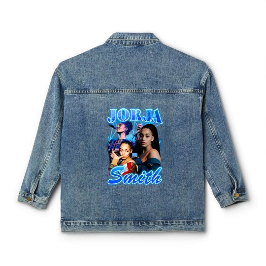 Discover Jorja Smith Classic Women's Denim Jackets | Jorja Smith Graphic Classic Women's Denim Jackets , Vintage Jorja Smith Classic Women's Denim Jackets