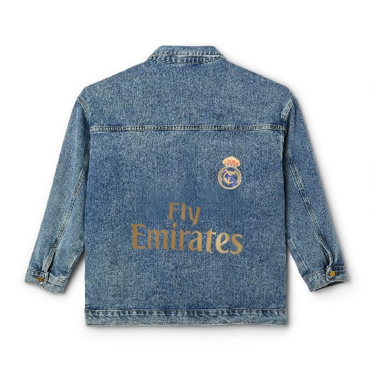 Discover Real Madrid Kit 2020/21 Classic Women's Denim Jackets