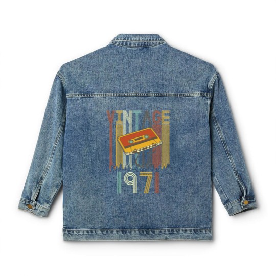 Discover Vintage 1971 Retro Classic Women's Denim Jackets