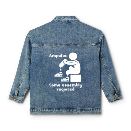 Discover Amputee Some Assembly Required Classic Women's Denim Jackets