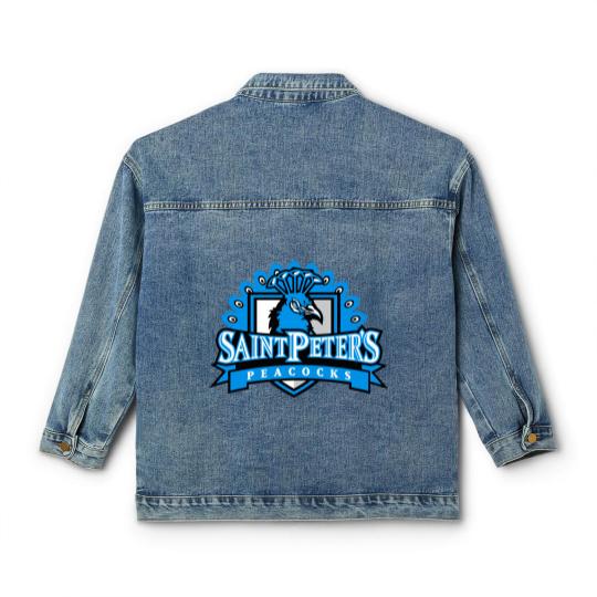 Discover Saint Peter’s Peacocks Classic Women's Denim Jackets