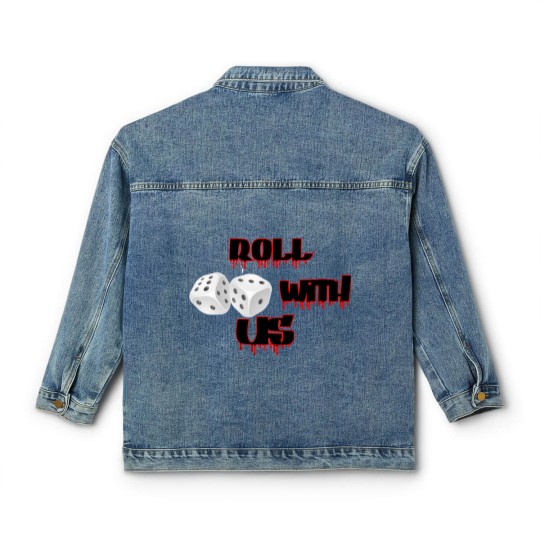 Discover Roll with US Vegas Dice Classic Women's Denim Jackets, Casino Bonus Classic Women's Denim Jackets