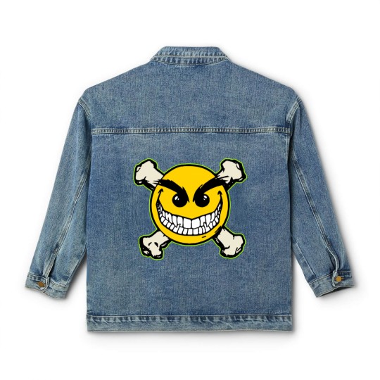 Discover EVIL ERNIE - SMILEY - Robzilla - Classic Women's Denim Jackets