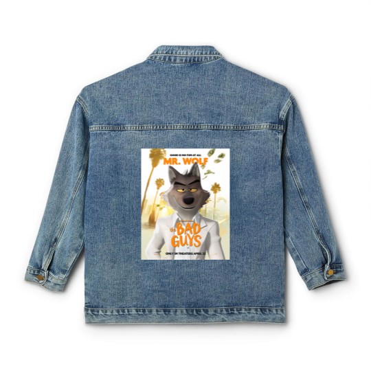 Discover Mr Wolf Bad Guys Classic Classic Women's Denim Jackets
