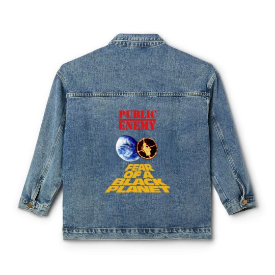 Discover Public Enemy Fear Of A Black Planet Classic Women's Denim Jackets