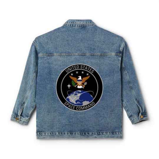 Discover United States Space Command Shield Classic Women's Denim Jackets