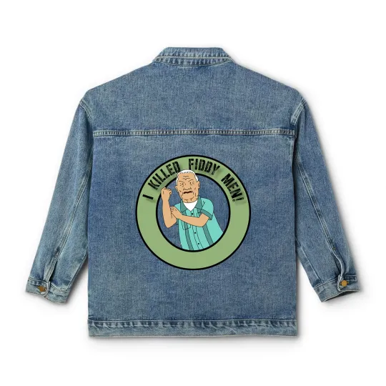 Discover Cotton Hill Battle Cry - King Of The Hill - Classic Women's Denim Jackets