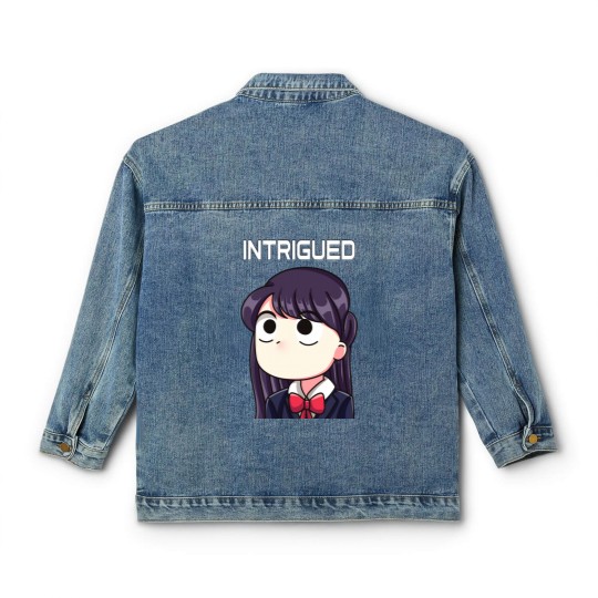 Discover Komi Can't Communicate - intrigued - Komi Cant Communicate - Classic Women's Denim Jackets