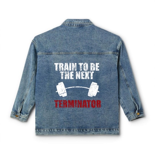 Discover Train Terminator Classic Women's Denim Jackets Gift Classic Women's Denim Jackets