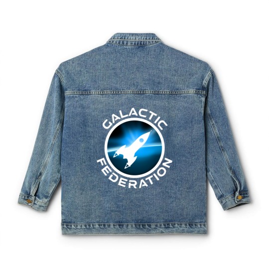 Discover Galactic Federation Logo - Galactic Federation - Classic Women's Denim Jackets