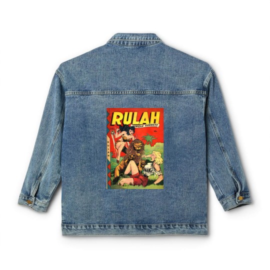 Discover Rulah Jungle Goddess Comic Cover - Comics - Classic Women's Denim Jackets
