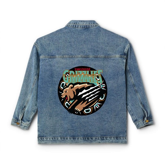 Discover Vancouver Grizzlies Retro - Vancouver Grizzlies - Classic Women's Denim Jackets