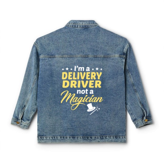 Discover Delivery Driver Classic Women's Denim Jackets