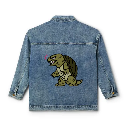 Discover Gamera - Gamera - Classic Women's Denim Jackets