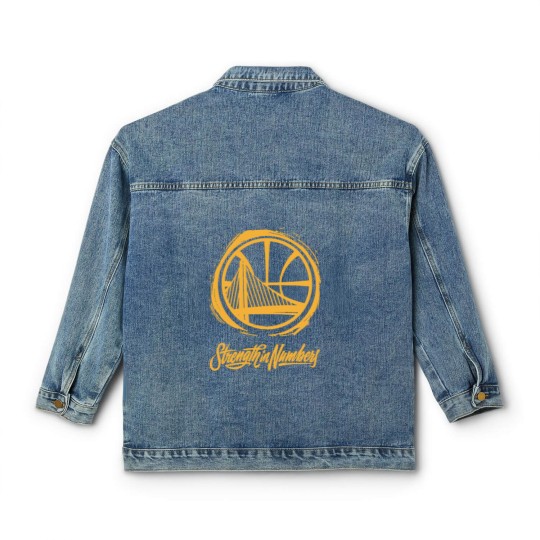 Discover strength in numbers warriors Classic Women's Denim Jackets