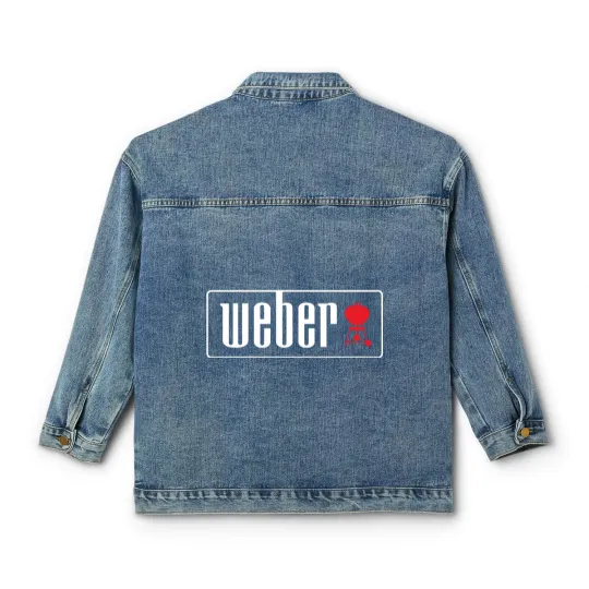 Discover Weber Outdoor Charcoal Grills BBQ New BBQ Classic Women's Denim Jackets