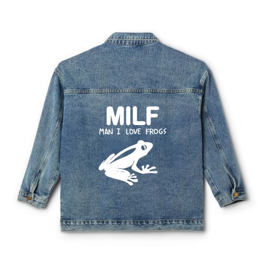 Discover man i love frogs - Man I Love Frogs - Classic Women's Denim Jackets