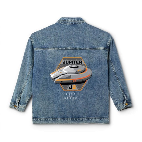 Discover Lost In Space Jupiter Gift Classic Women's Denim Jackets Classic Women's Denim Jackets